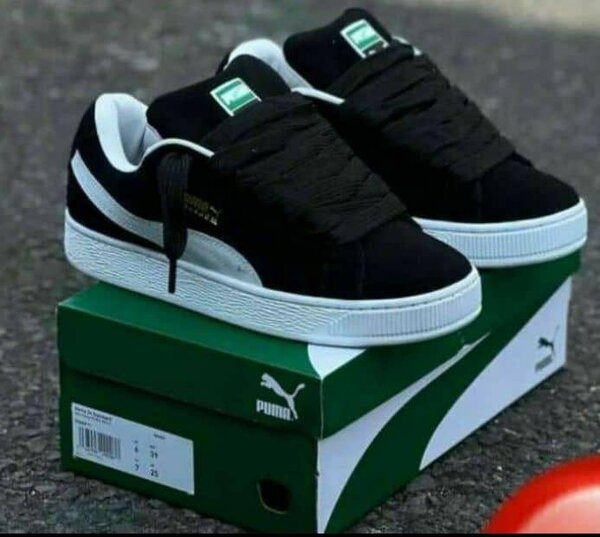 Chaussures Puma noires pour homme