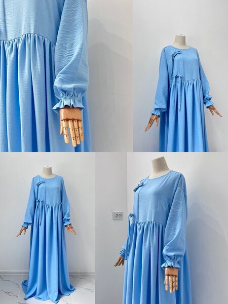 Robe longue élégante et fluide