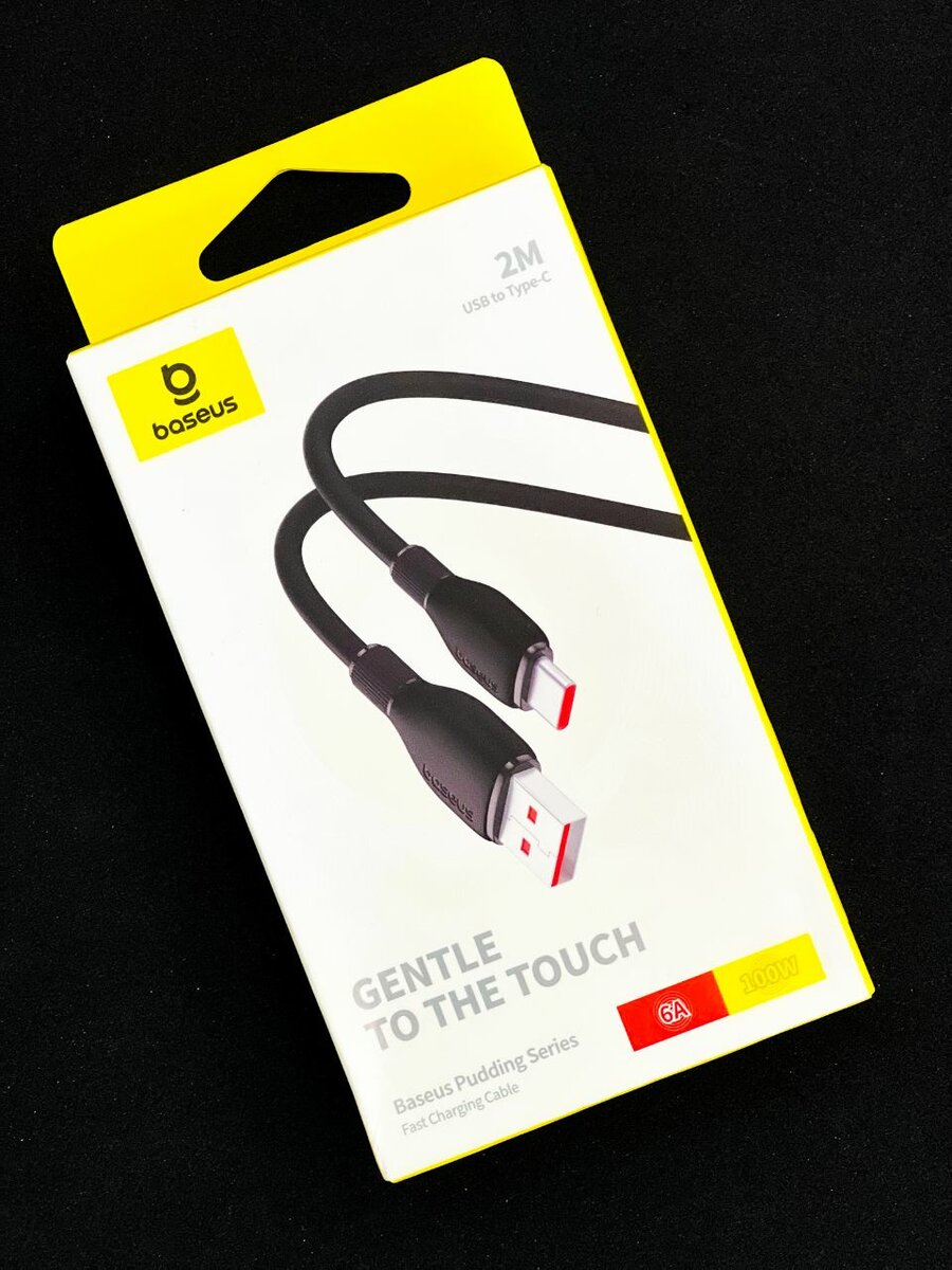 Baseus Pudding Series Fast Charging Cable USB to Type C 100W