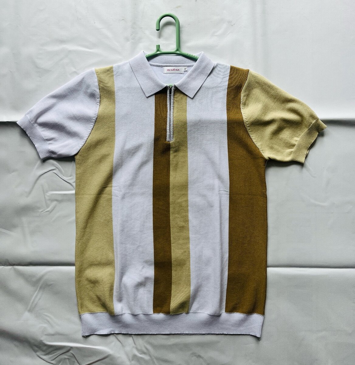 Men's Striped Polo Shirt