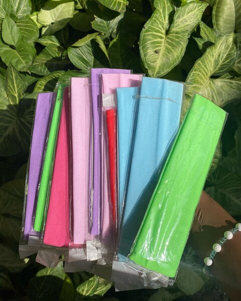 Bandeaux colorés élastiques