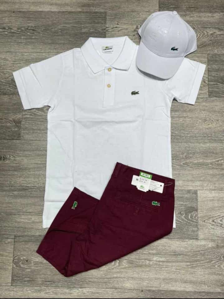 Ensemble polo et casquette homme