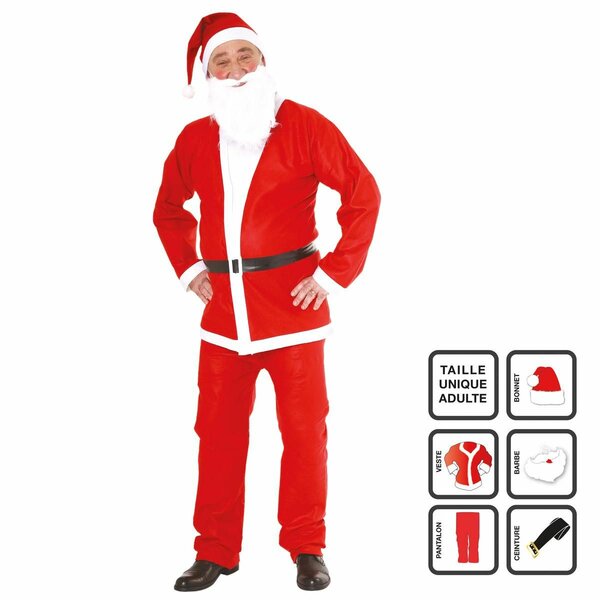 Costume Père Noël Adulte