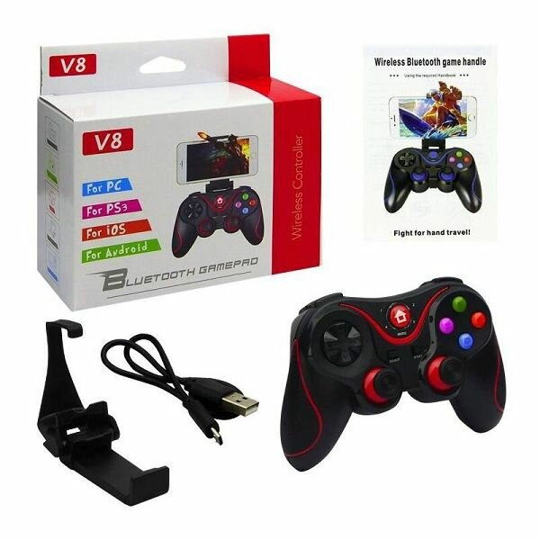 Wireless phone game pad