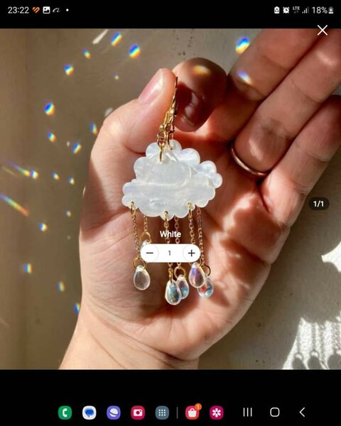 Boucle d'oreilles sublime