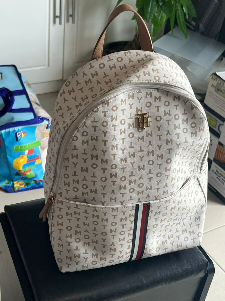 Sac à dos en toile élégante