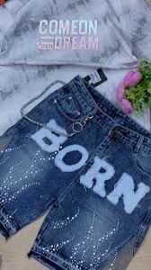 Shorts en jean urbains tendance