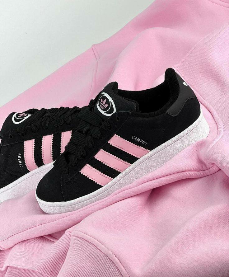 Sneakers tendance Campus roses