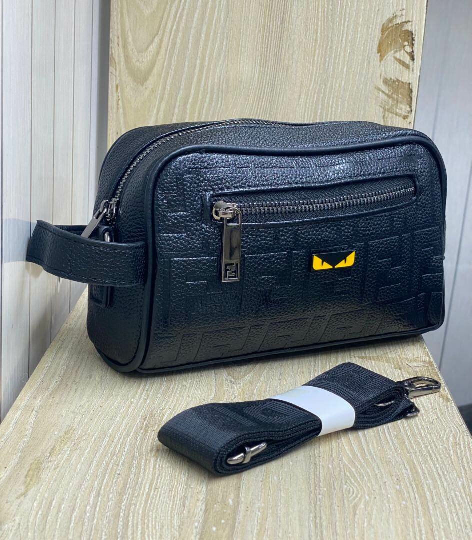 Sacoche Homme Cuir Noir Élégant