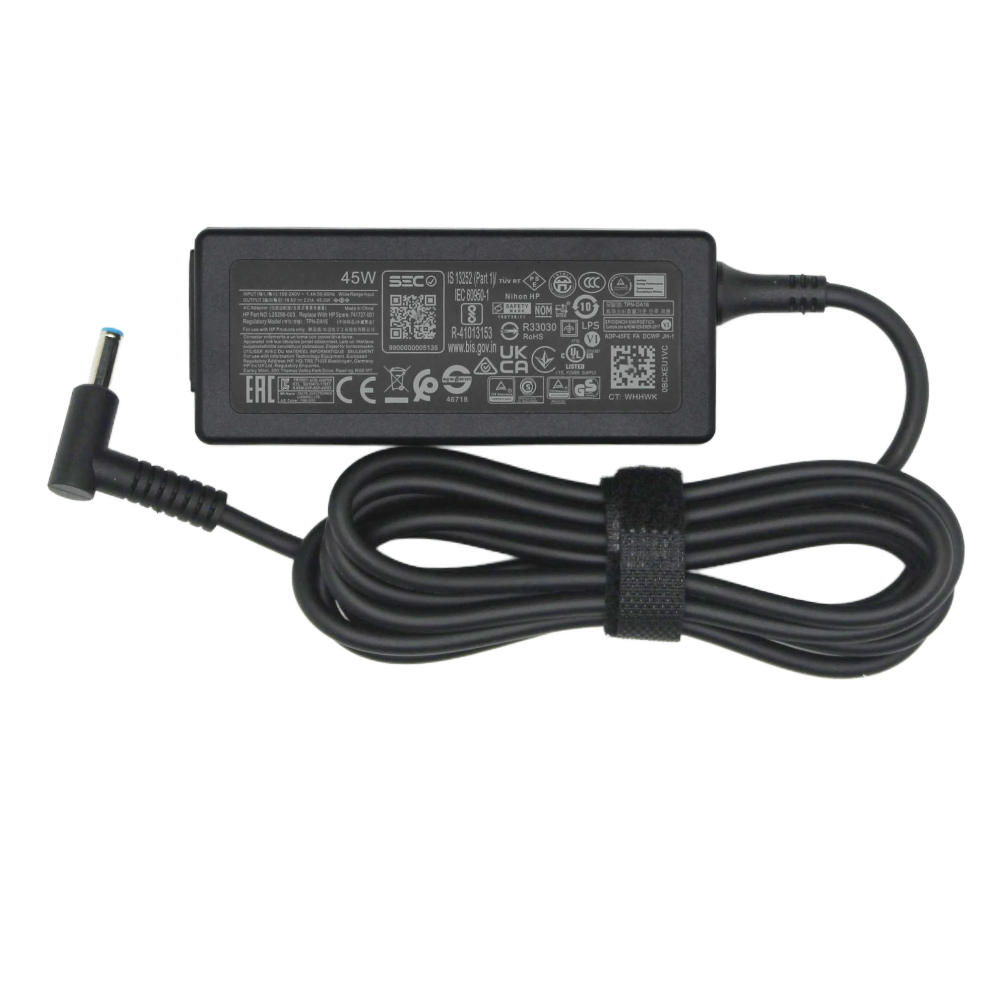 CHARGEUR HP BOUT BLEU 65W
