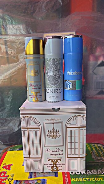 Ensemble de déodorants parfumés