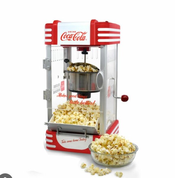 Machine à pop-corn vintage rétro