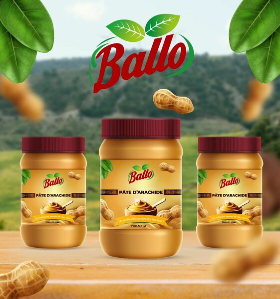 Ballo Pâte d'Arachide Naturelle