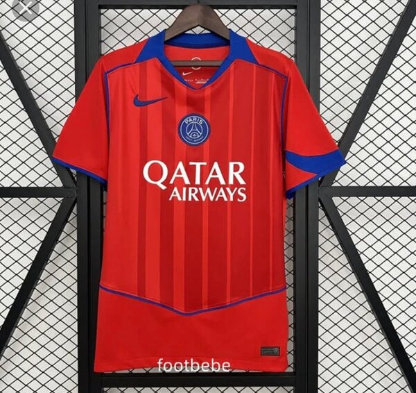 Maillot de foot PSG rouge