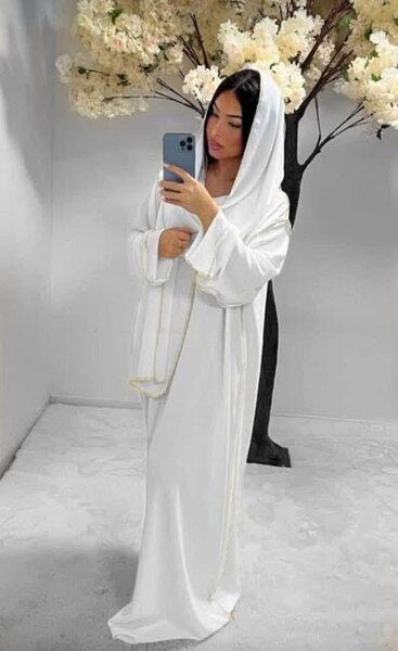 Abaya femme luxe soyeuse