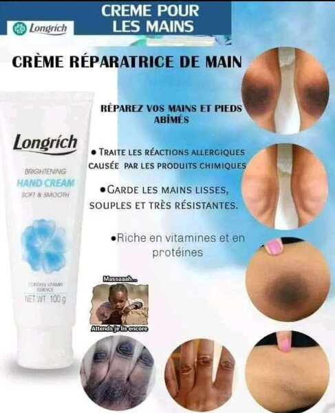Crème main réparatrice