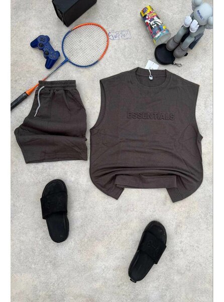 T-shirt sans manches sport unisexe