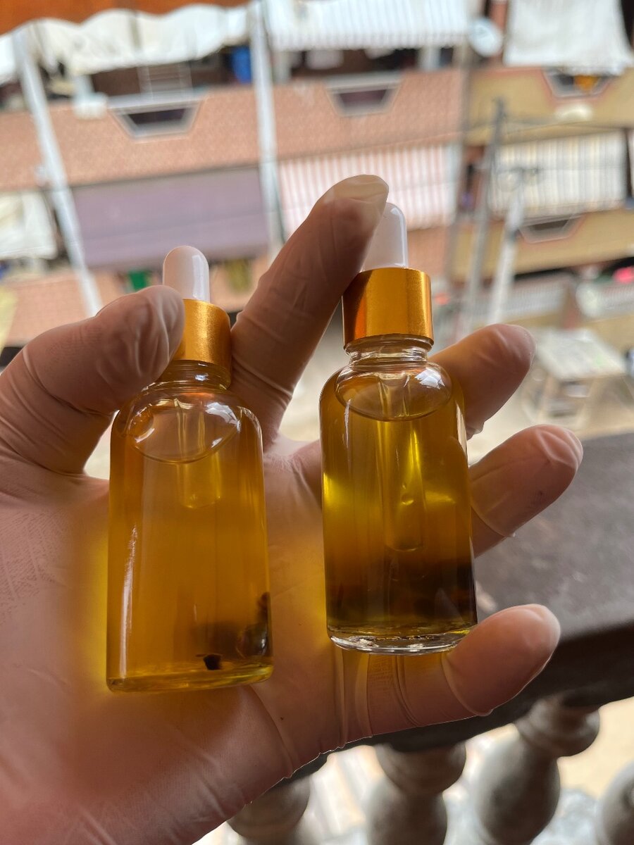 Huile parfumée pour séduire