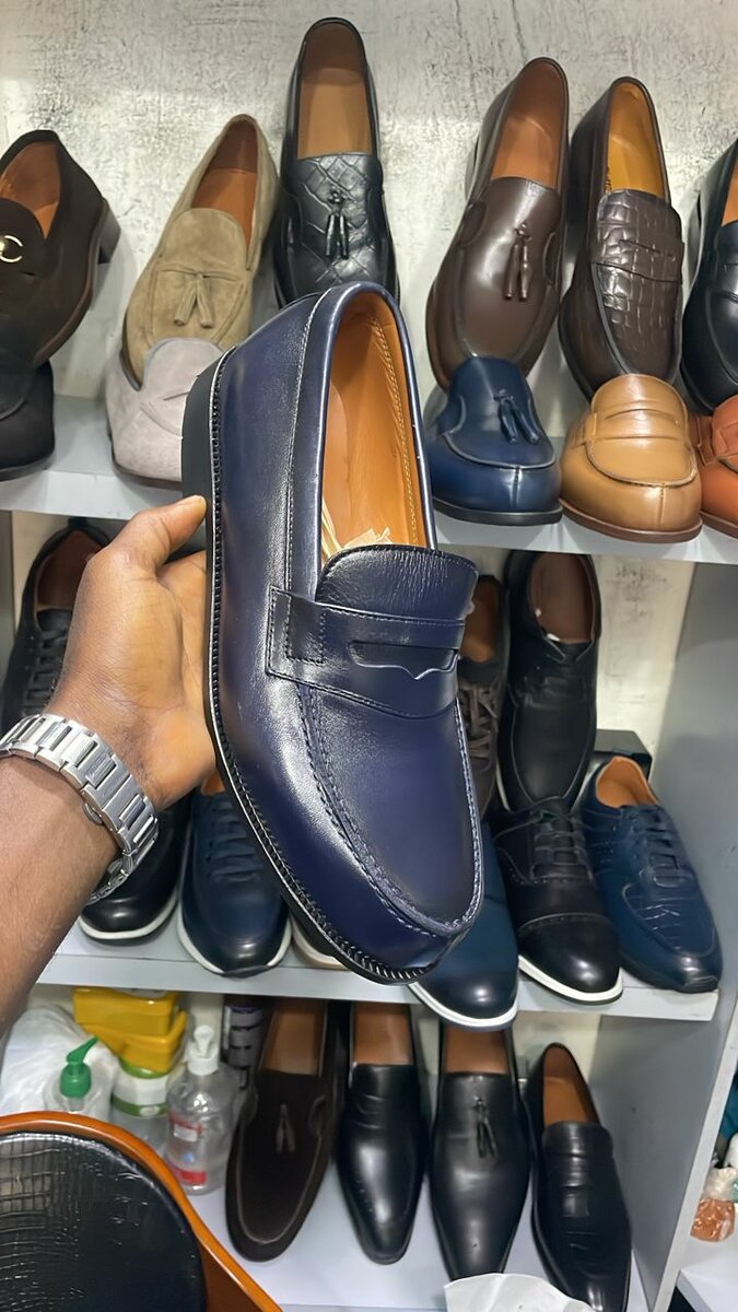 Mocassins en cuir élégants