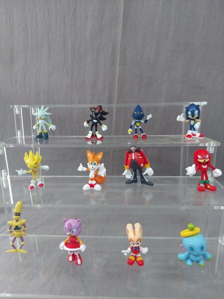 12 Figurines Sonic