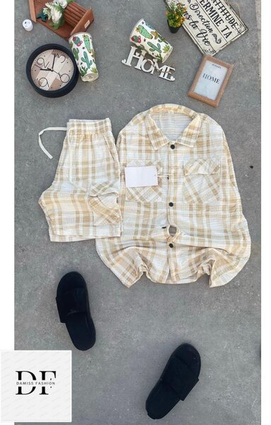 Tenue d'été en flanelle