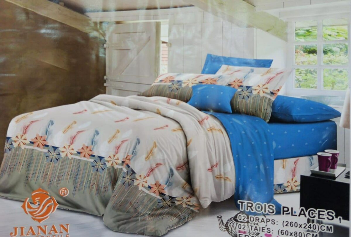 Draps de lit 3 place