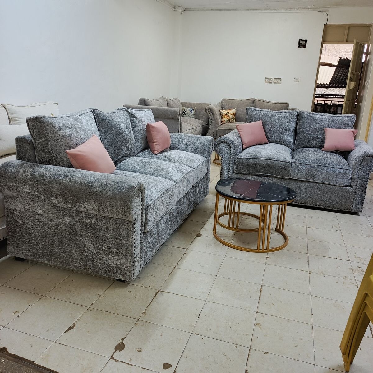 Canapé de salon élégant