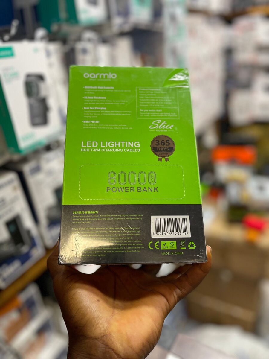 Slim 80000mAh Power Bank