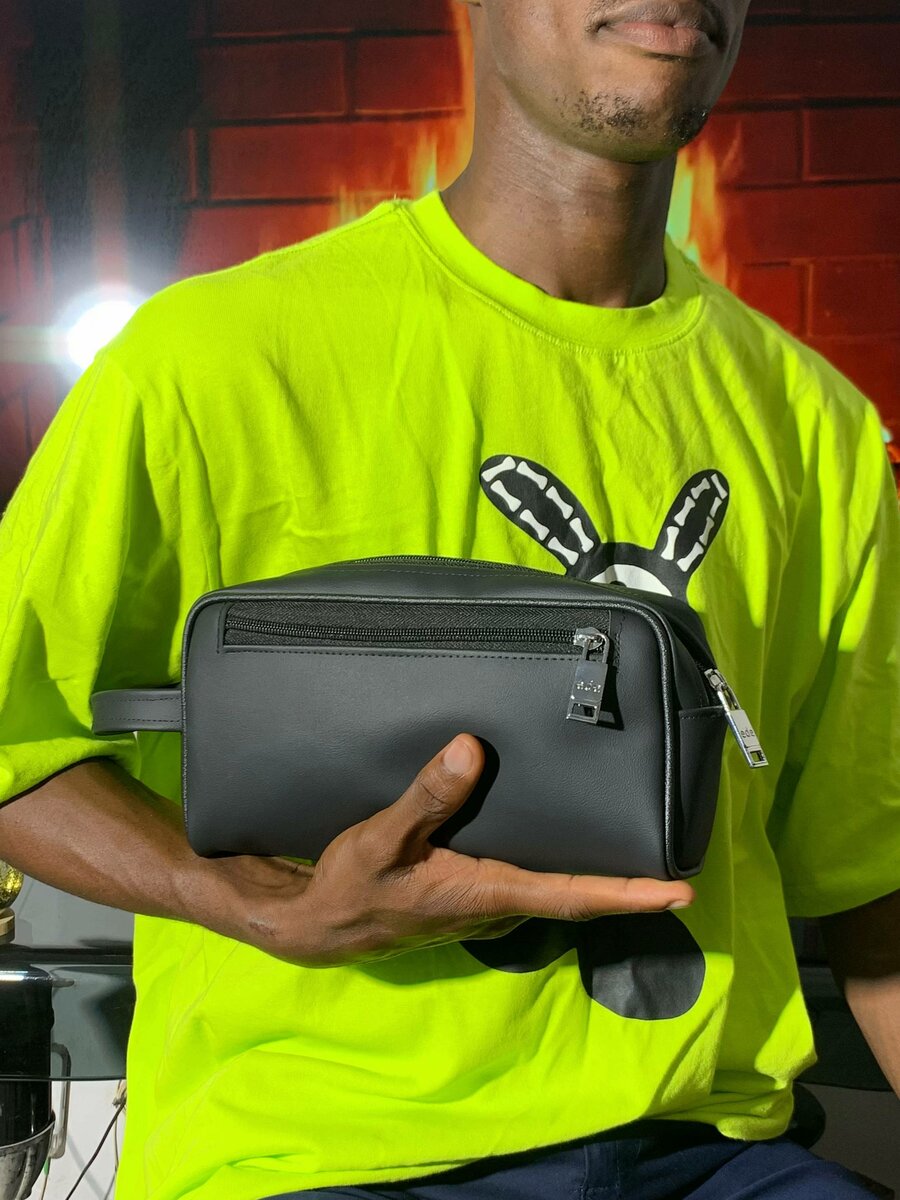 Sacoche trousse Cuir Élégante