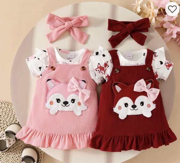 Robe Salopette Bébé Animaux