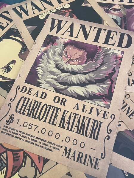 Affiche Wanted One Piece - Charlotte Katakuri