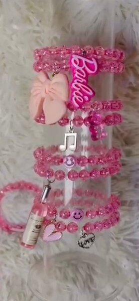 Bracelets charms colorés