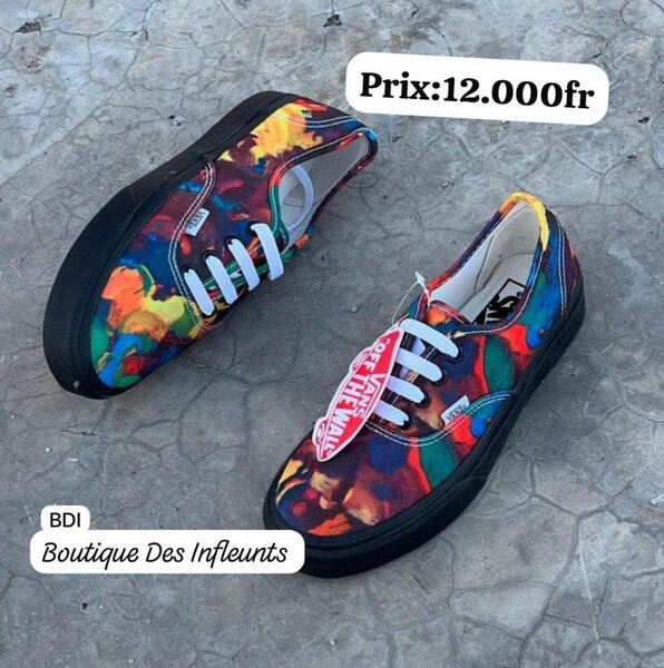 Sneakers imprimé coloré