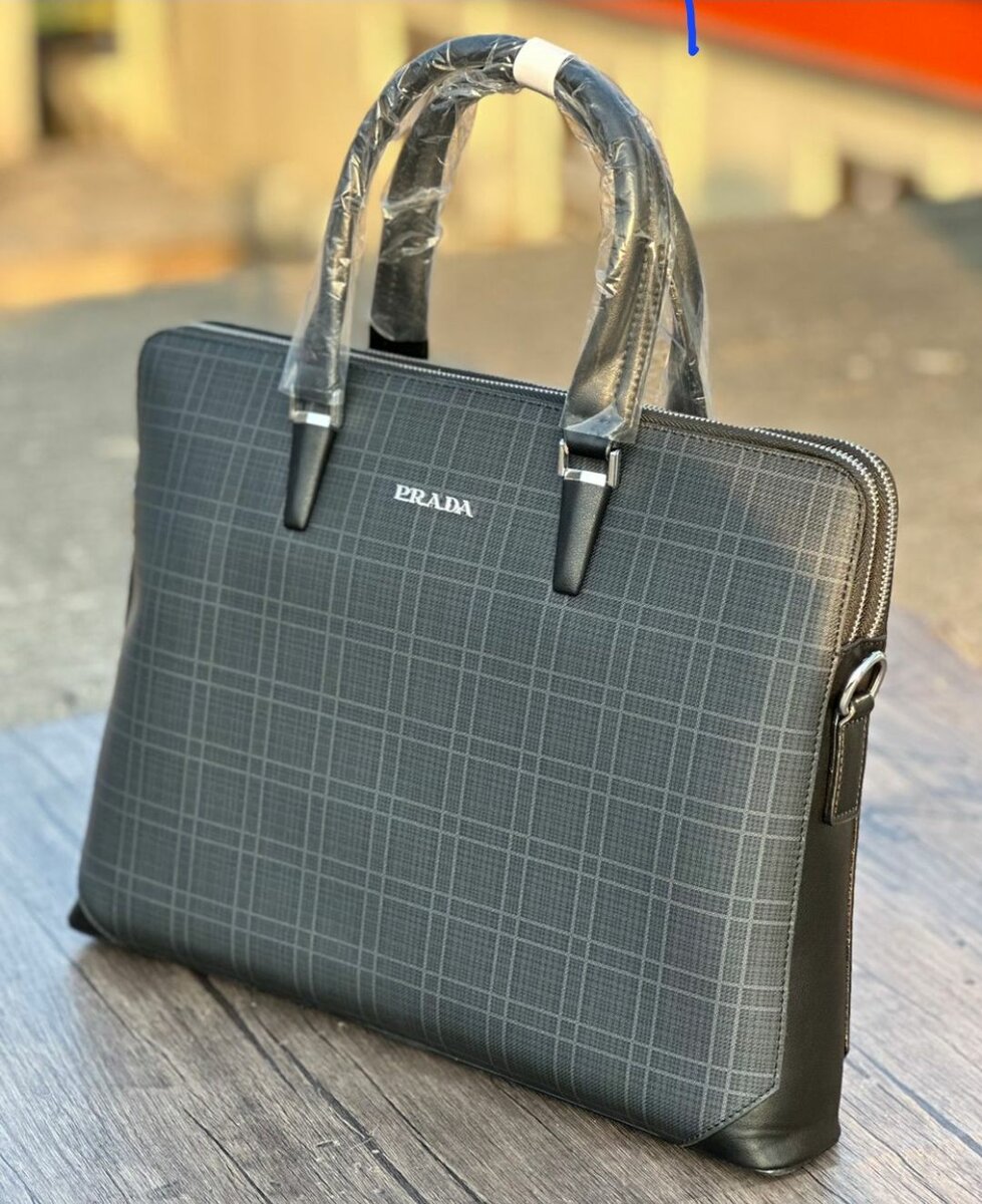 Prada Corporate Leather Bags