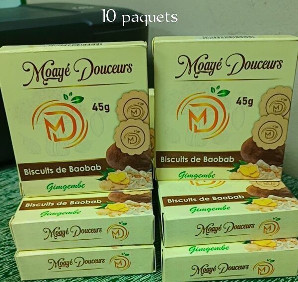 Biscuits de Baobab Gingembre