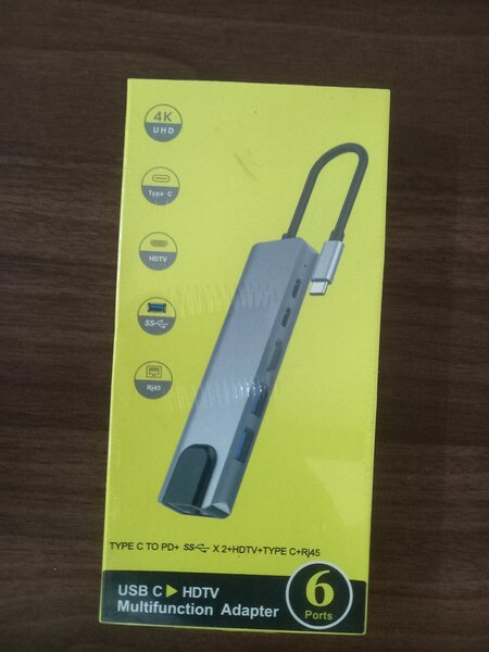 Adaptateur USB-C Multifonction 6 Ports