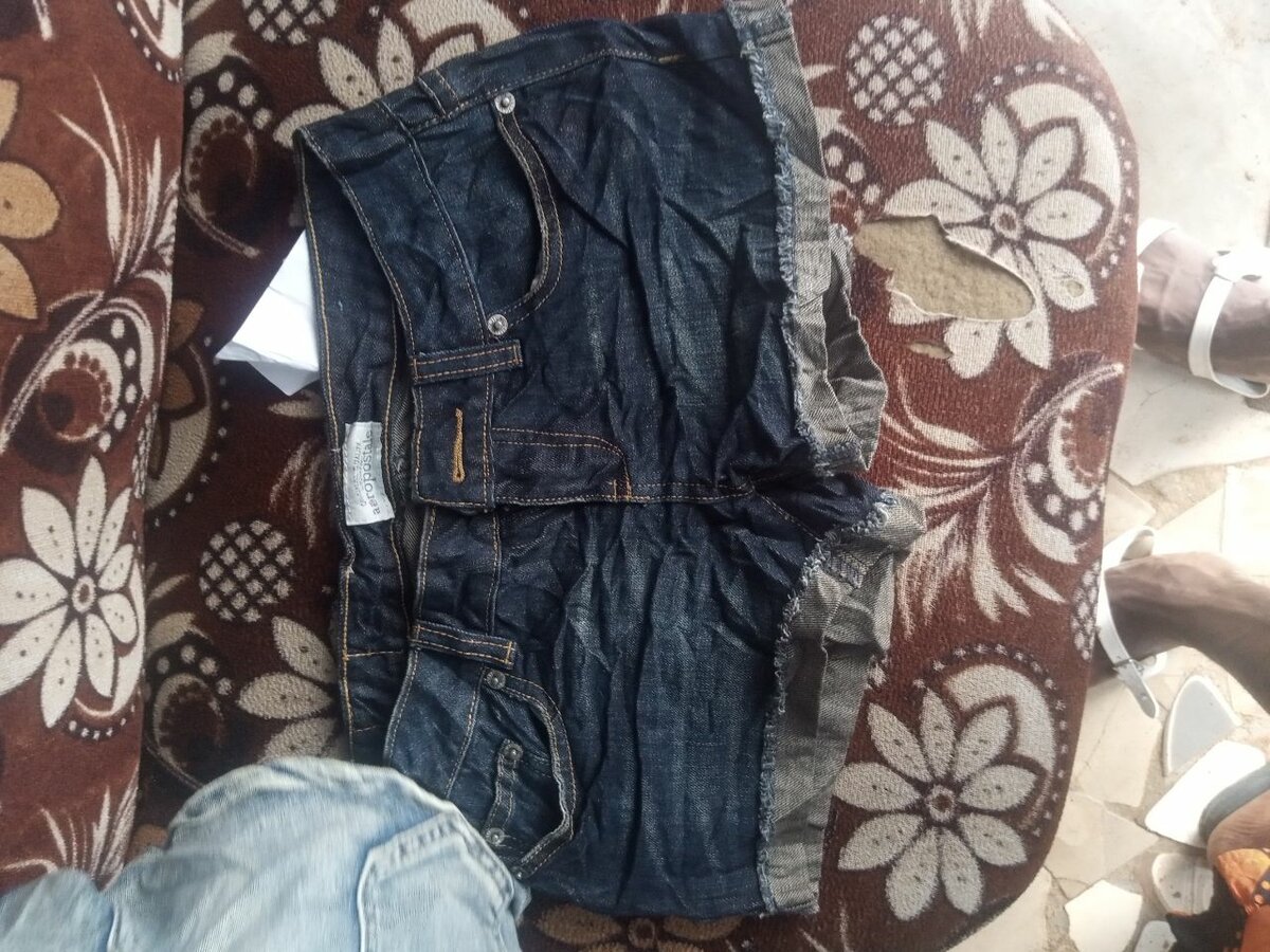 Shorts en jean décontractés