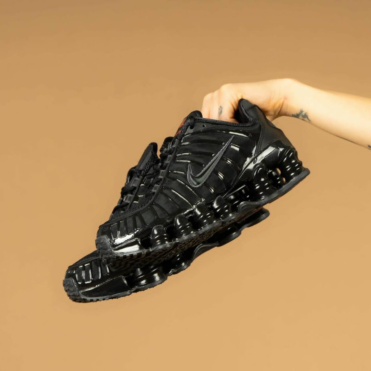 Chaussures de sport noires élégantes