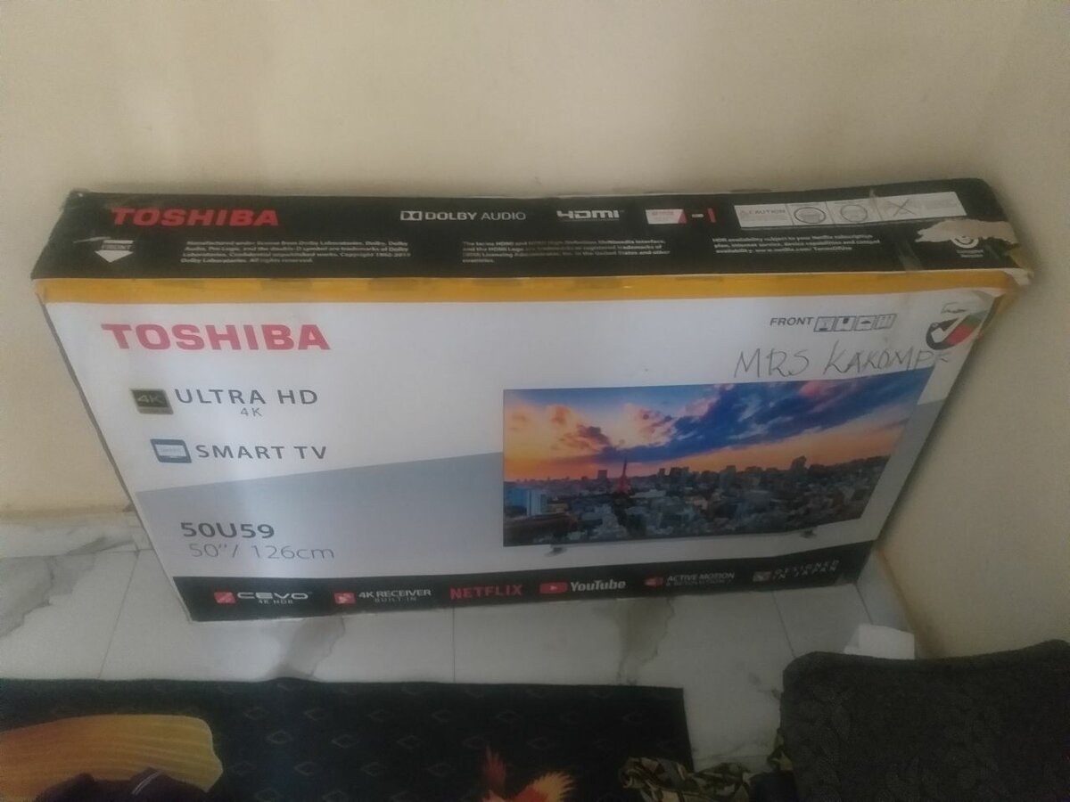 Toshiba Ultra Hd Smart Tv 50inch