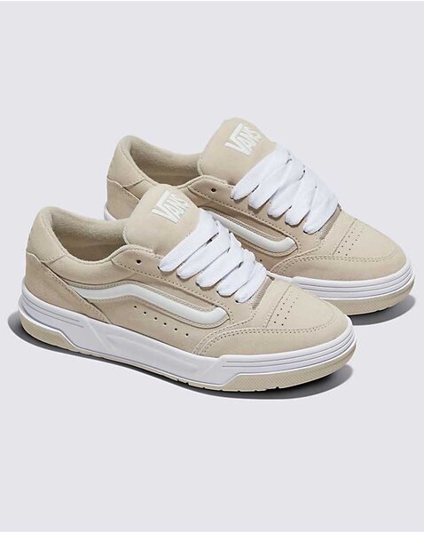 Sneakers beiges en daim