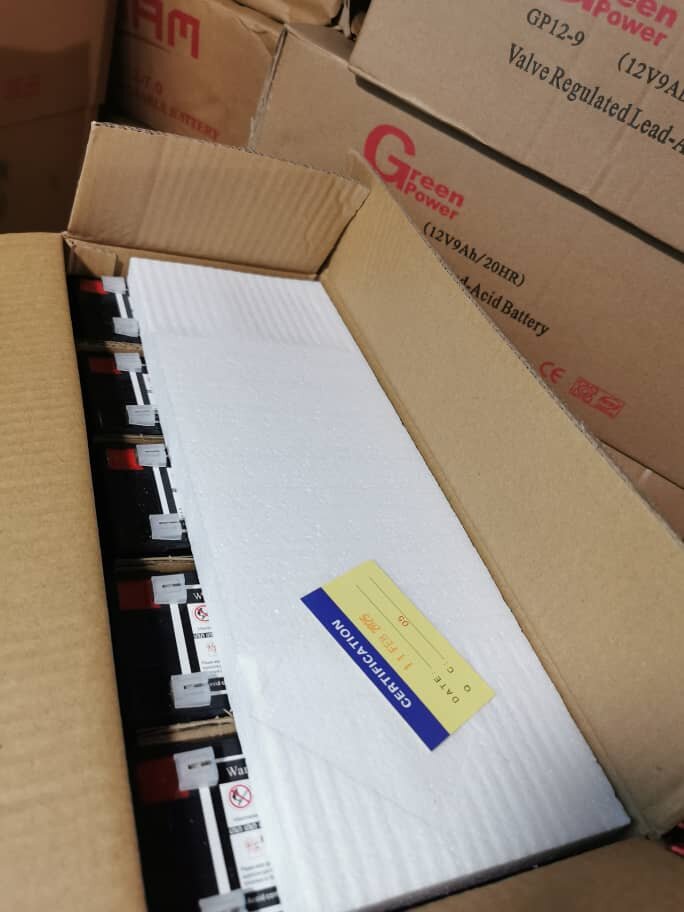 Green Power 12V 9Ah Battery
