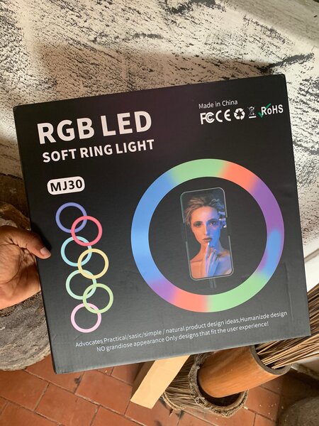 Lumière Anneau LED RGB MJ30