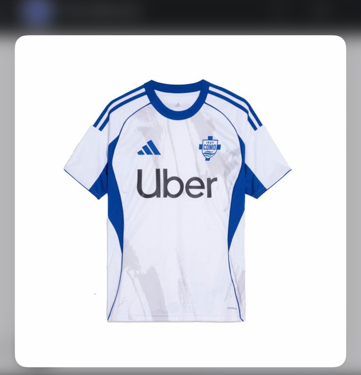 Maillot de football Como