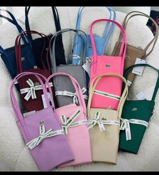 Sac à main Lacoste en cuir pour femme