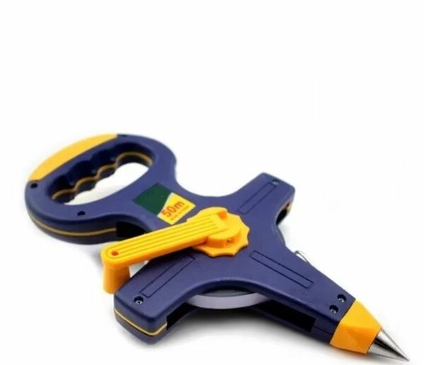 Mètre ruban professionnel 50m - Précision, robustesse et man