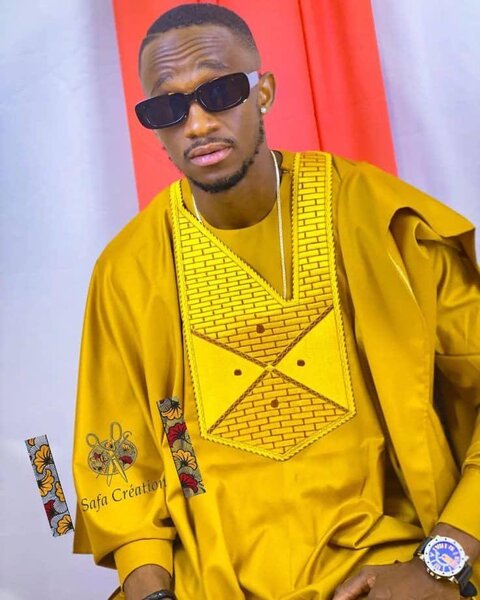 Boubou 3 pièces original