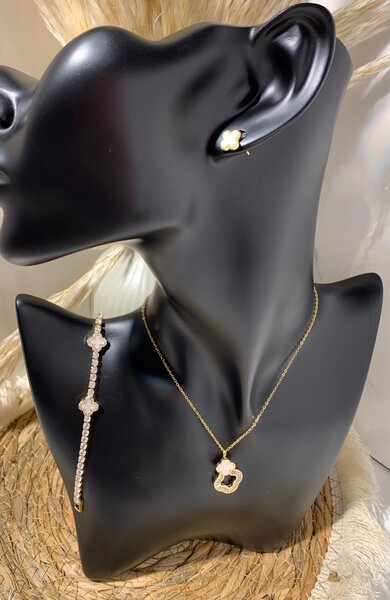 Ensemble Bijoux Éclat Or