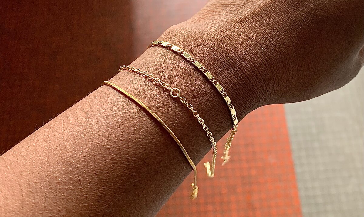 Chaînes de cheville élégantes