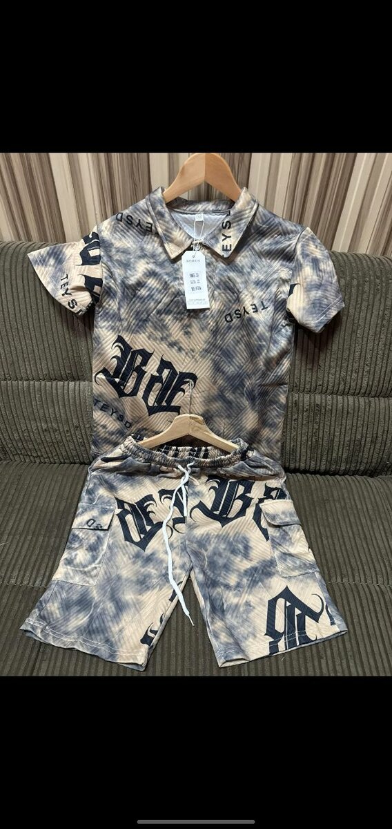 Ensemble polo et short tendance