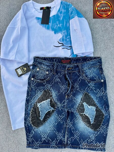 Ensemble T-shirt et short stylé